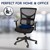 Wiggle Seat Big Sensory Chair Blue Cushion Elementary School - 13"